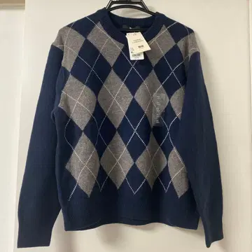 택 포함 새상품 유니클로 UNIQLO 프리미엄 램스울 스웨터 XL