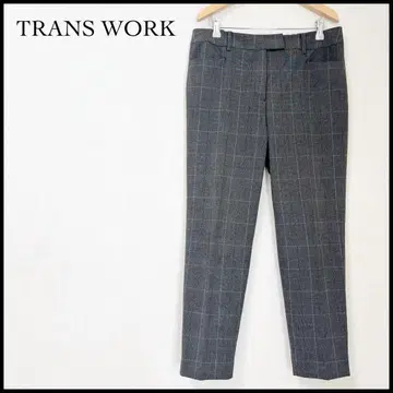 [거의 미사용] 트랜스워크 테이퍼드 팬츠 센터 프레스 그레이 XL