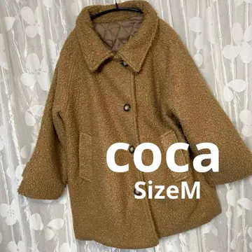 [택 포함 새상품] 코카 푸들 보아 자켓 카멜 여성용 M