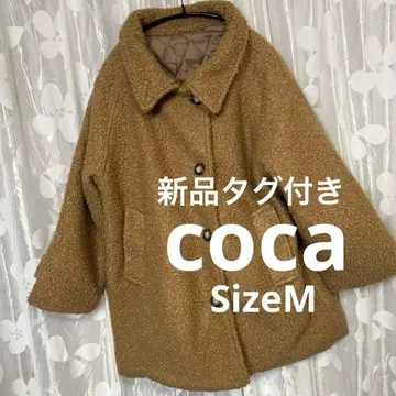 [택 포함 새상품] 코카 푸들 보아 자켓 카멜 여성용 M