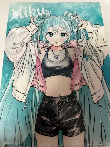 하츠네 미쿠 클리어 파일 rokin'star 박람회