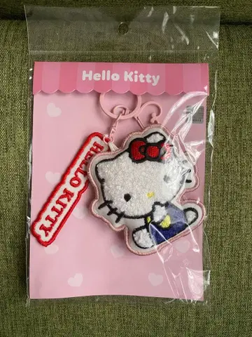 헬로키티 자수 키링 한국 한정판
