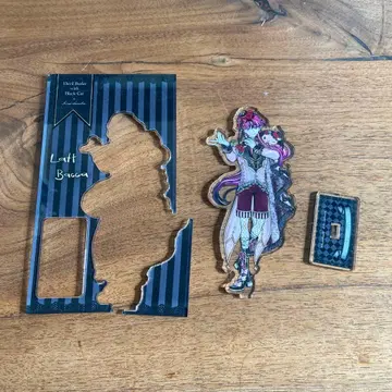 아크네코 악마 집사와 검은 고양이 라토 산리오 콜라보 아크릴 스탠드