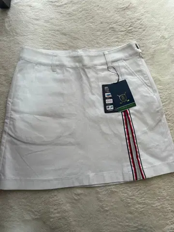 골프 여성용 스커트 M 화이트