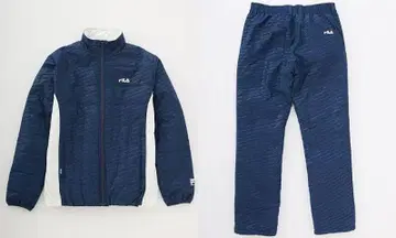 FILA 충전솜 자켓 팬츠 상하의 M 네이비 휠라 골프 새상품