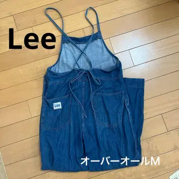 리 데님 오버롤