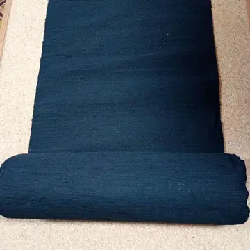 m-2019 목화 찢어 짜기 블랙 무지 39cmx1150cm 새상품급