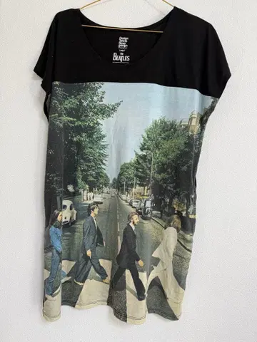 그라니프 비틀즈 애비 로드 T셔츠 원피스