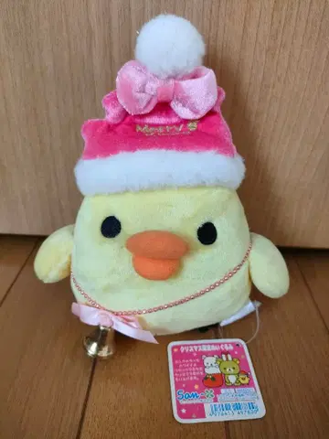 택 포함 리락쿠마 키이로이토리 San-X 크리스마스 한정판 봉제 인형