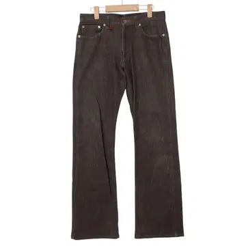 맨즈 멜로즈 다크 브라운 부츠컷 데님