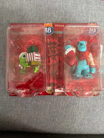 DISNEY 크리스마스 오너먼트 복권 2025 마이크, 설리