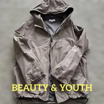 뷰티 앤 유스 카키 마운틴 파카 S