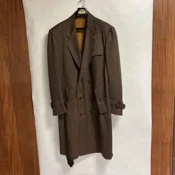 트렌치코트 울 얇은 소재 ITRY