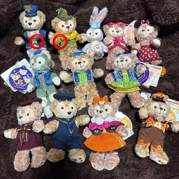 묶음 판매 더피 인형 배지 세트