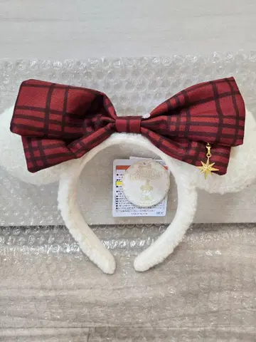 택 포함 미사용 새상품 릴린린 머리띠 디즈니 크리스마스 2025