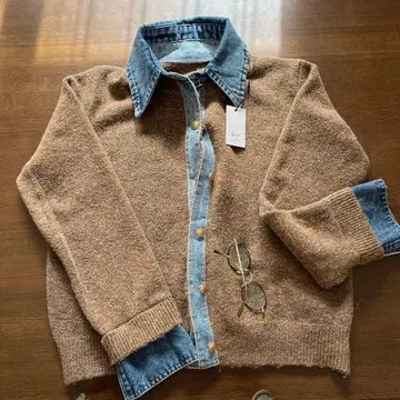 공식 데님 x 가디건