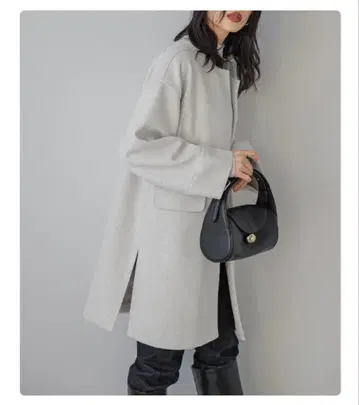 [ 미개봉 새상품 택 포함 ] 라지엠 노카라 코트