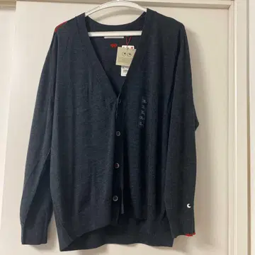 택 포함 새상품 UNIQLO 안야 힌드마치 메리노 가디건 XL