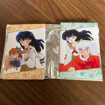 이누야샤 캔뱃지 2개 세트