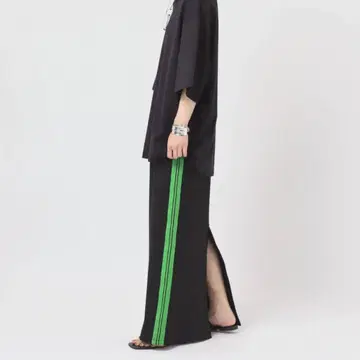 [ 새상품급 AP STUDIO ] 별주 저지 라인 스커트