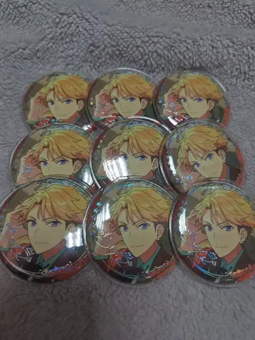 앙스타 중국 5주년 나루카미 아라시 캔뱃지 9개 세트