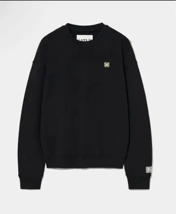 블랙 크루넥 트레이닝복