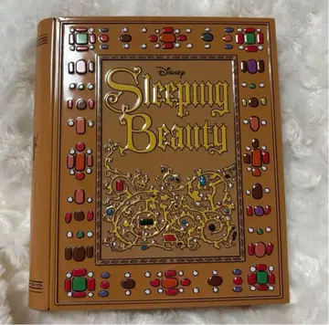잠자는 숲속의 미녀 책 모양 틴케이스
