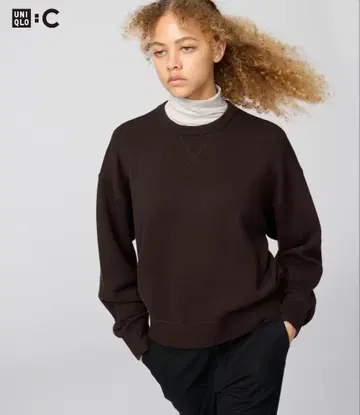 UNIQLO 스무스 코튼 크루넥 스웨터