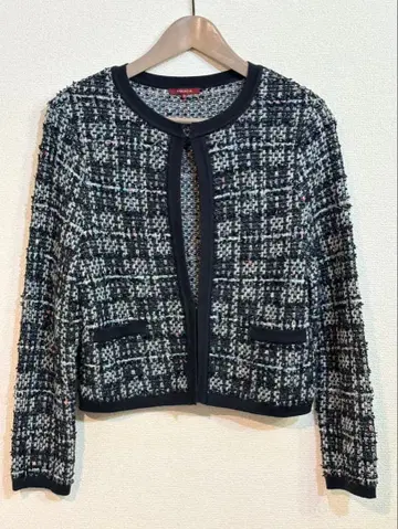 [아마카] 트위드풍 가디건 40