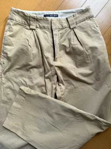 팔라스 팔라스 면 팬츠 와이드