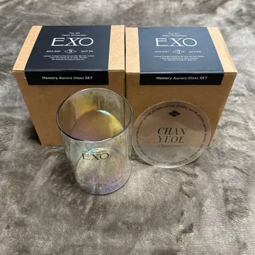 Memory Aurora Glass 백현, 찬열 세트