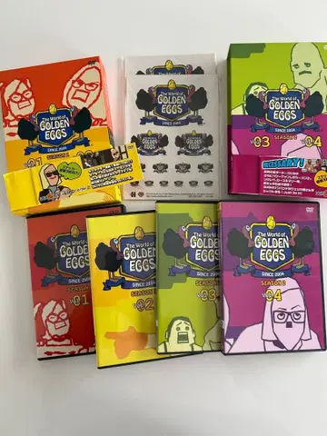 골든 에그스 시즌 1&2 DVD