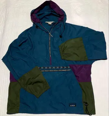 엘엘빈 아노락 후드티 90s 그린 LARGE