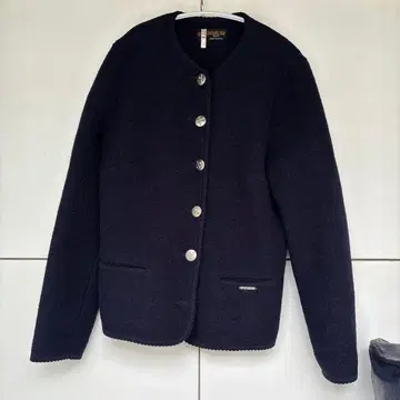 Geiger 여성용 노카라 티롤리안 압축 자켓 네이비