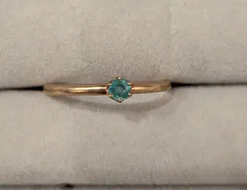 쥬얼리 츠츠미 에메랄드 반지 12호 반지 K10