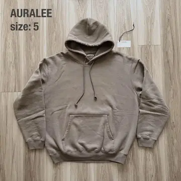 [ 새상품급 ] AURALEE 오라리 남성용 후드티 5