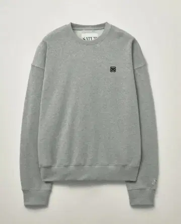 그레이 크루넥 트레이닝복