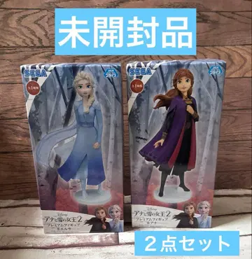 겨울왕국 2 프리미엄 피규어 안나 엘사