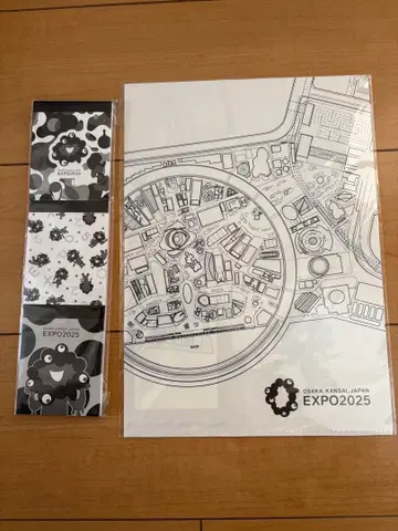 흑백 미야쿠미야쿠 클리어 파일 메모 세트