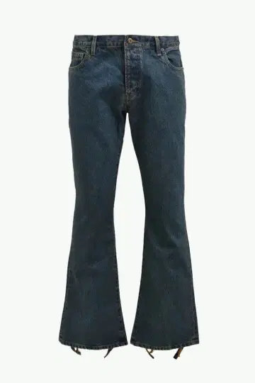 jun nakayama CRASH DENIM PANTS / IND