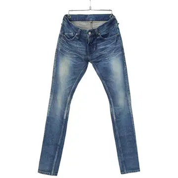 STRUM 21SS 12.5oz 스트레치 데님 스키니 유즈드 가공