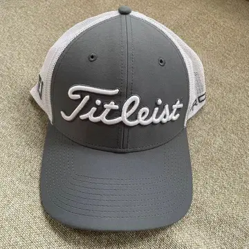 새상품 타이틀리스트 Titleist 그레이 메쉬 캡 FJ PRO V1