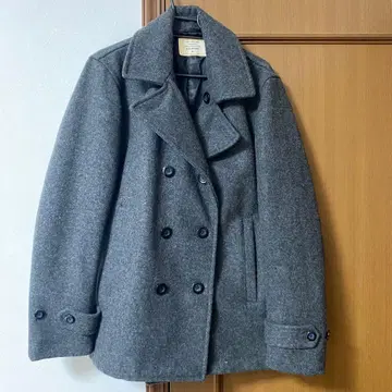 백 넘버 코트 피코트 남성용