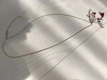 거의 미사용 원더풀 월드 목걸이