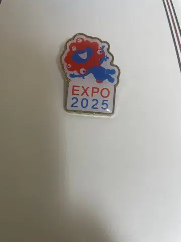 만박 EXPO2025 회장 한정판 미야쿠미야쿠 핀 배지 뜸 니코니코
