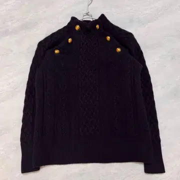 FRAMeWORK 프레임워크 해밀턴  케이블 니트 골드 버튼