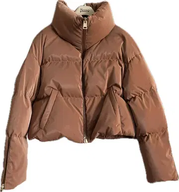 Herno 브라운 다운 자켓