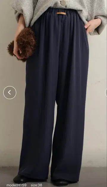 Omekashi 트로미 이지 팬츠 네이비 PS 사이즈