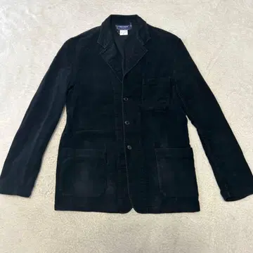 VETRA 블랙 코듀로이 테일러드 자켓 42