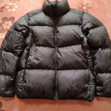 UNIQLO 남성용 울트라 다운 M 사이즈 볼륨 자켓 BLACK